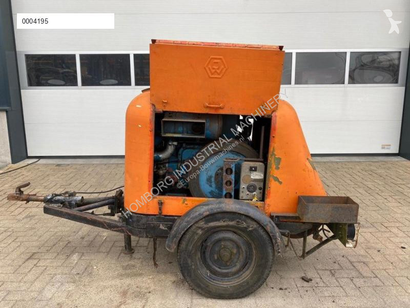 Entreprenørmaskiner Zuigercompressor JW Diesel...
