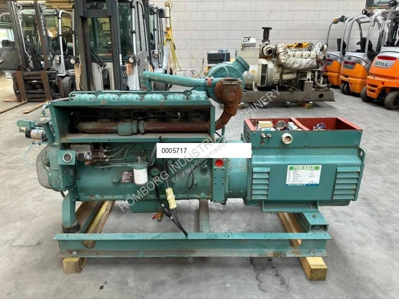 Material de obra MAN 6DAT 80 kVA generatorset...