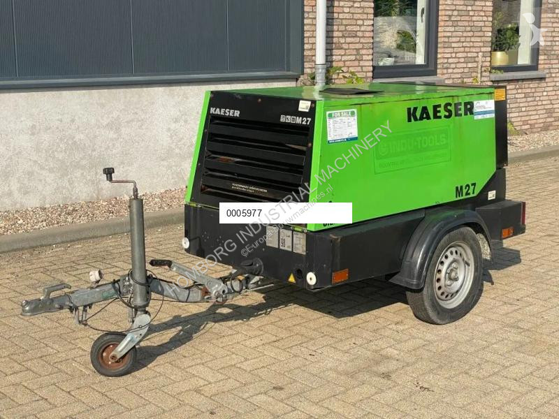 Materiaal voor de bouw Kaeser M27 Kubota 2,7 m3...