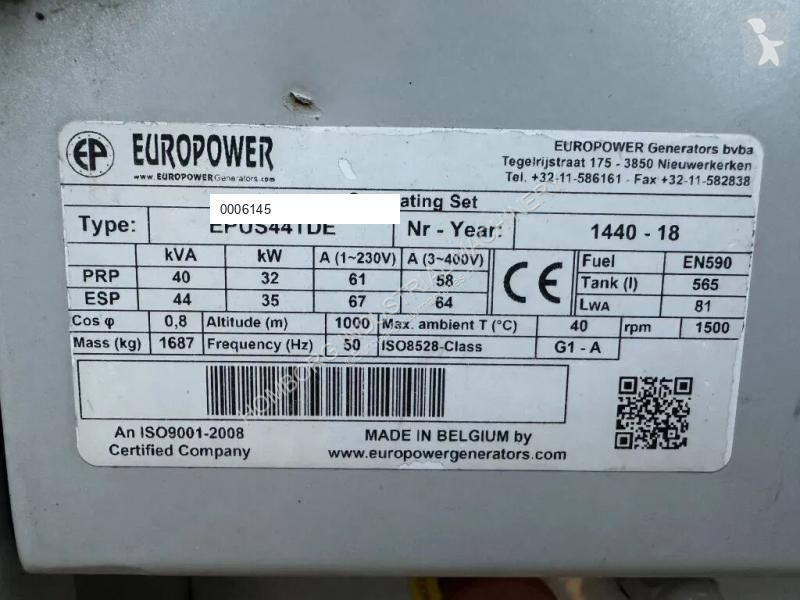 Materiaal voor de bouw Europower EPUS44TDE...