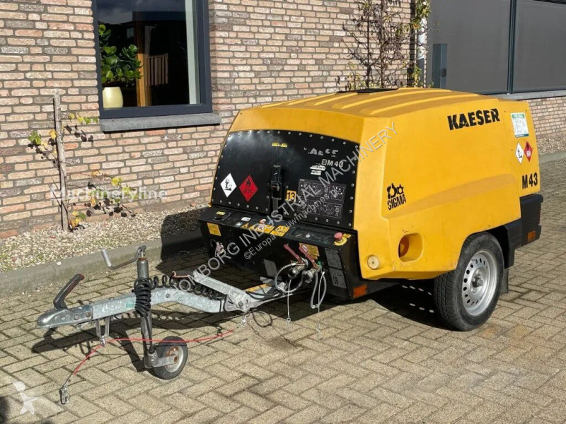 Material de obra Kaeser M43 Kubota 4,2 m3 / min...