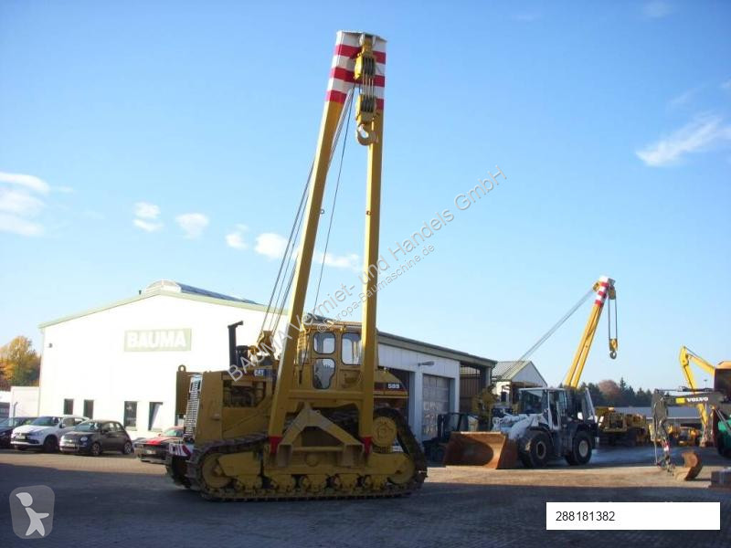 Material de obra Caterpillar 589 105 t Hubkraft...