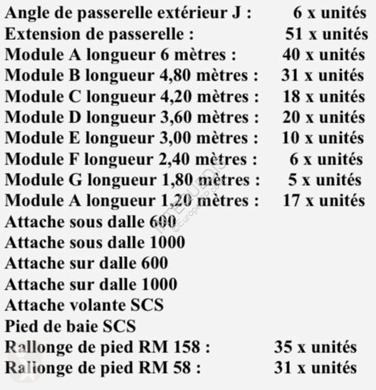 Material de obra Intequedis  Passerelles Pignon...