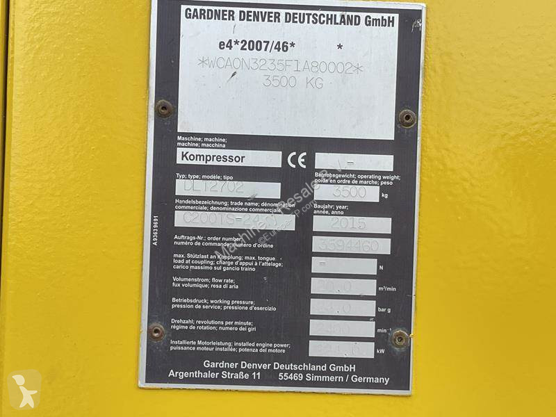 Materiaal voor de bouw Compair C 200 TS - 24