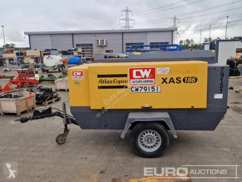Materiaal voor de bouw Atlas Copco XAS186