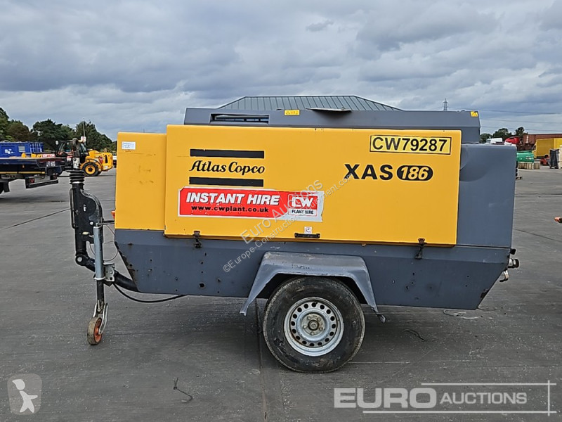 Materiaal voor de bouw Atlas Copco XAS186 375CFM