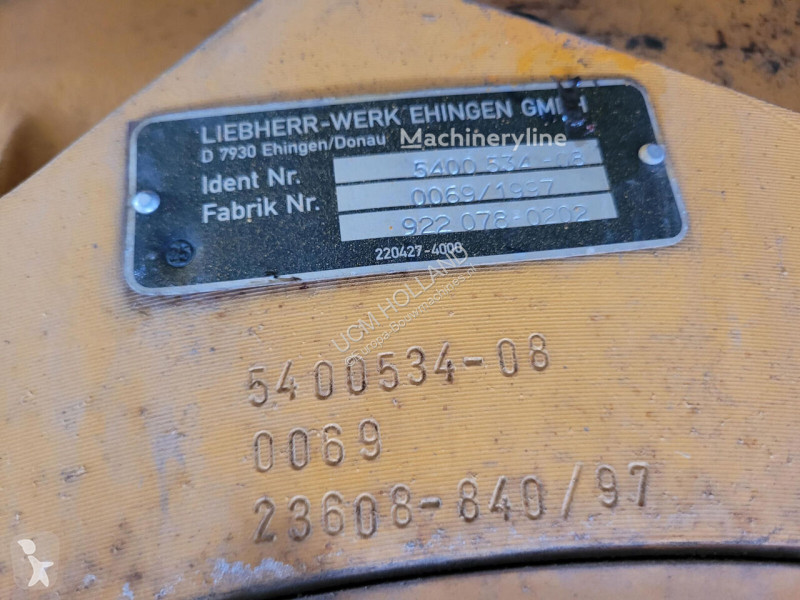 Entreprenørmaskiner Liebherr