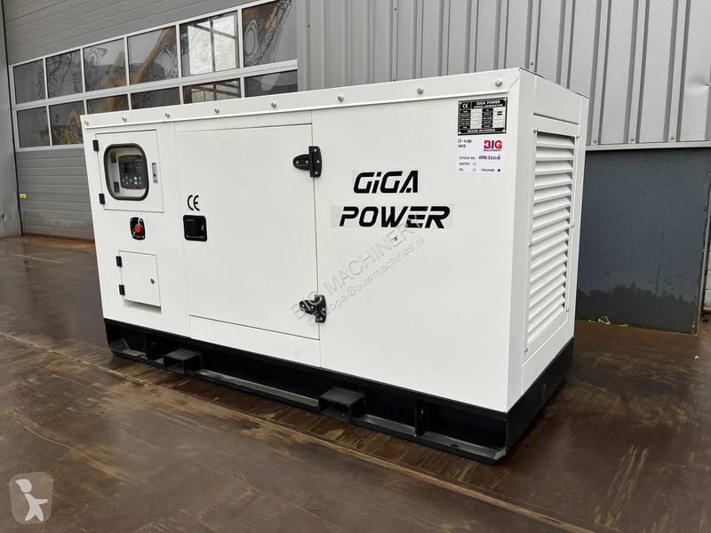 Entreprenørmaskiner  LT-W30GF 37.5 kVA silent...