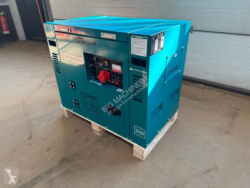 Stavebný stroj  PLD12000SE 10 kVA silent generator