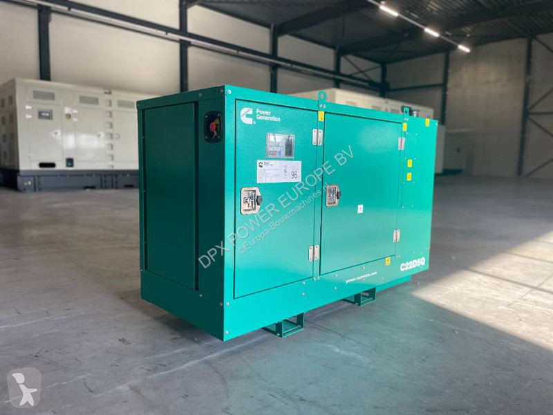 Stavebný stroj Cummins C22D5Q - 22 kVA...