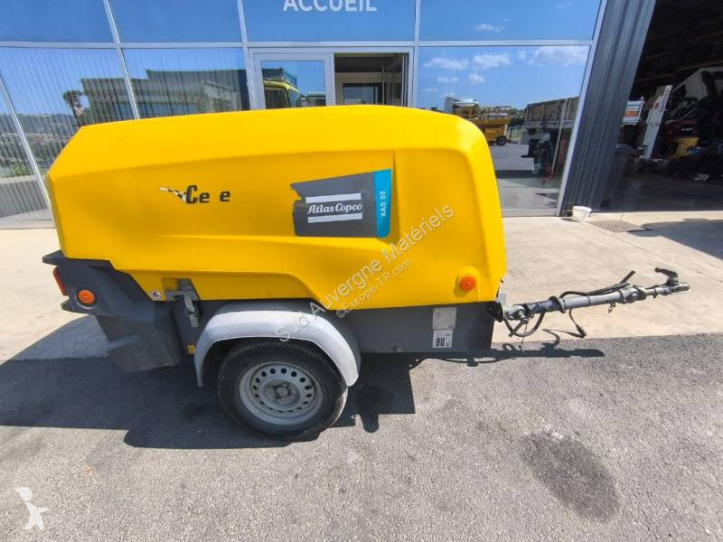 Stavebný stroj Atlas Copco