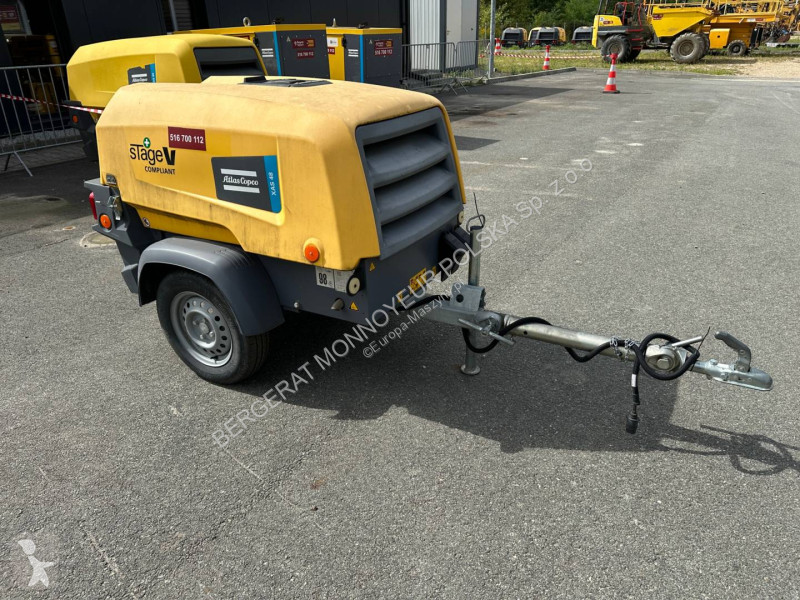 Atlas Copco XAS48 construction