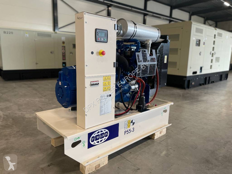 FG Wilson P55-3 - 55 kVA Open Genset -...