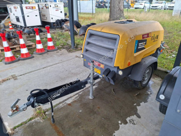 Material de obra gerador Atlas Copco