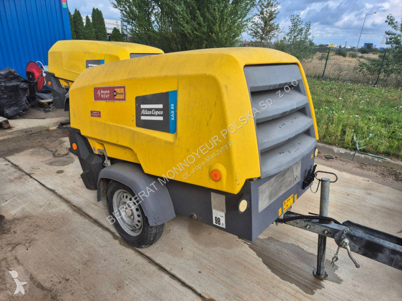 Vägbyggmaterial Atlas Copco XAS88