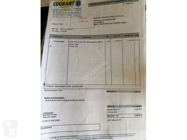 Material de obra  RFL400