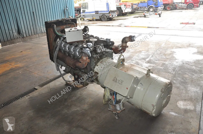 Stavební vybavení MAN D2530 ME AEG 190 Kva