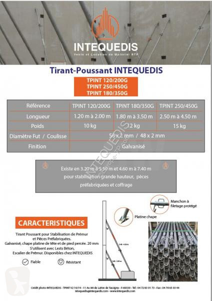 Material de obra Intequedis  TIRANT POUSSANT de...