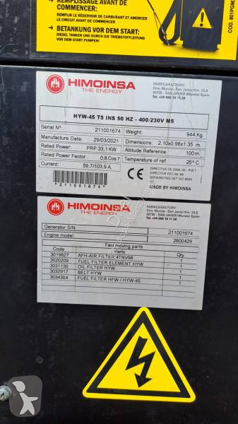 Materiaal voor de bouw Himoinsa HYW 45