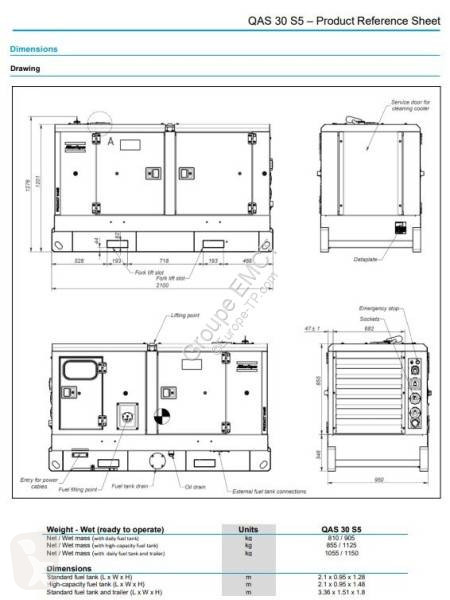Stavební vybavení Atlas Copco QAS 30