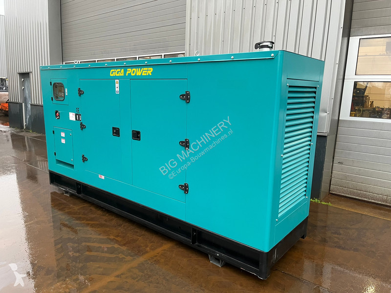 Entreprenørmaskiner  Giga power 250 kVa silent...
