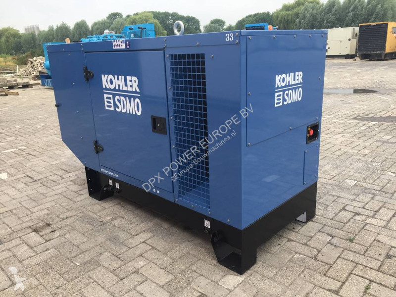 Entreprenørmaskiner SDMO J33 - 33 kVA Generator...