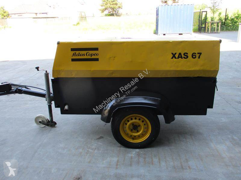 Materiaal voor de bouw Atlas Copco XAS 67 DD