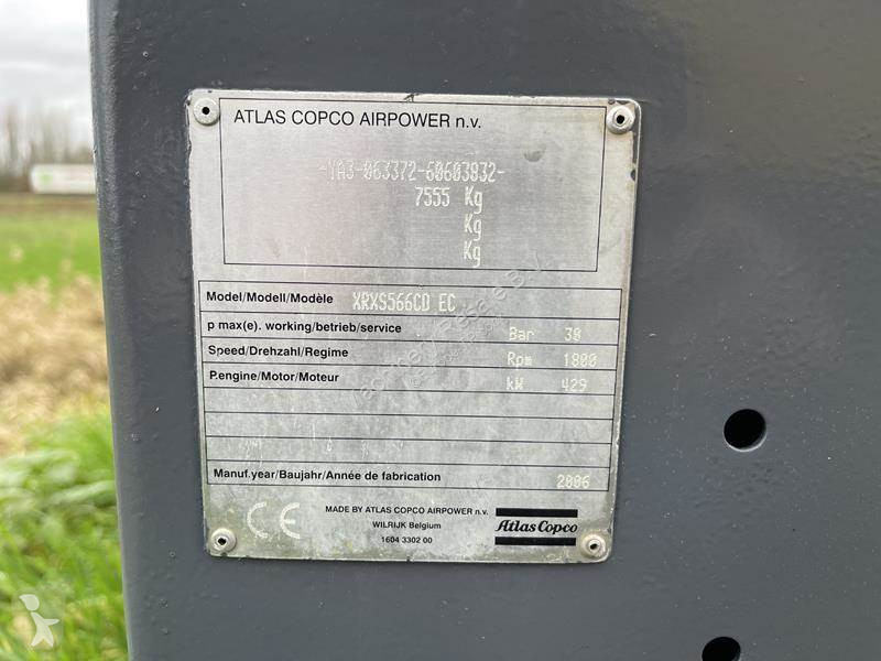 Materiaal voor de bouw Atlas Copco XRXS 566 CD