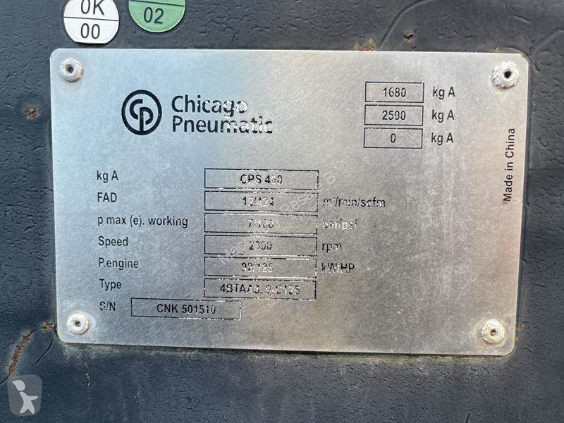 آلة لمواقع البناء Chicago Pneumatic CPS 400