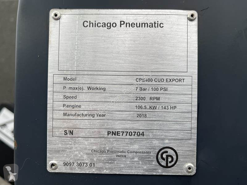 Material de obra Chicago Pneumatic CPS 400