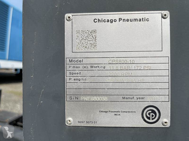 آلة لمواقع البناء Chicago Pneumatic CPS 800 - 10