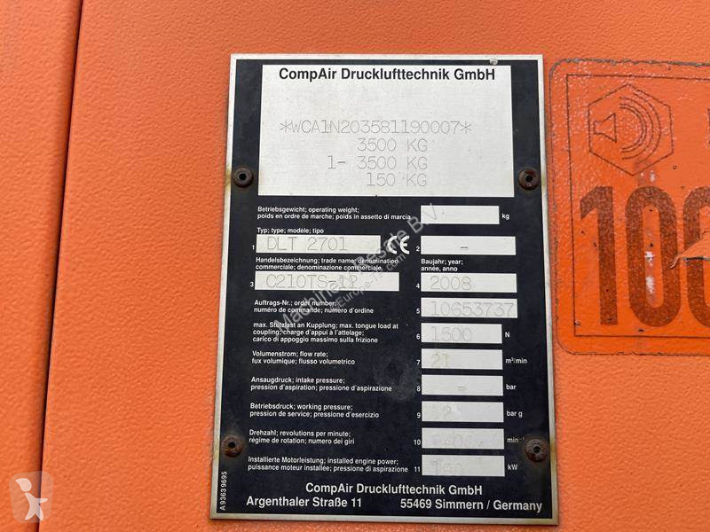Mezzo da cantiere Compair C 210 TS - 12 - N - R