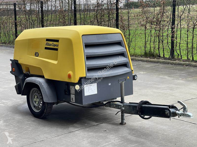 Materiaal voor de bouw Atlas Copco XAS 58 KD