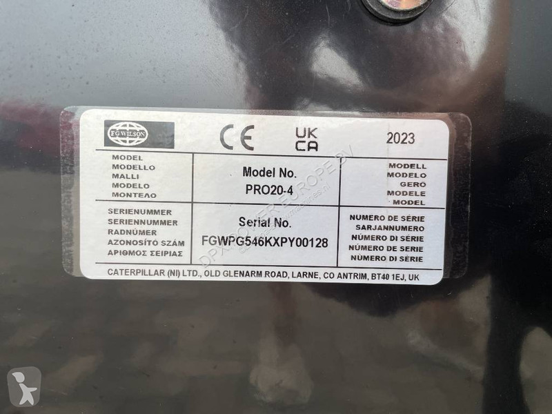 Materiaal voor de bouw FG Wilson PRO20-4 - 20...