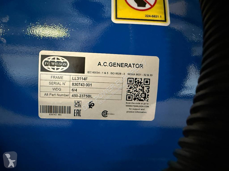 آلة لمواقع البناء FG Wilson PRO115-4 - 115 kVA...