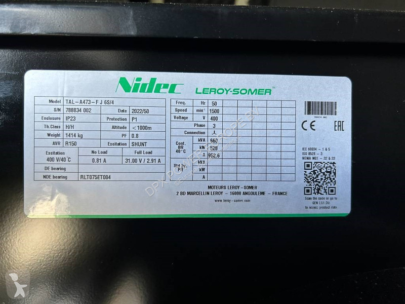 Materiaal voor de bouw Cummins KTAA19-G6A - 700...