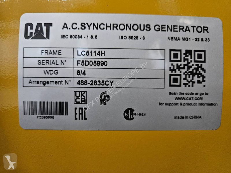 Material de obra Caterpillar DE250E0 - C9 - 250...