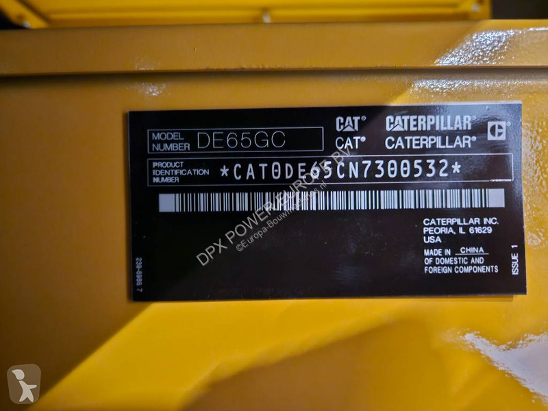 Materiaal voor de bouw Caterpillar DE65GC - 65...