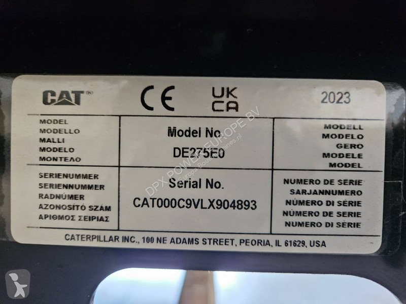 Material de obra Caterpillar DE275E0 - C9 - 275...