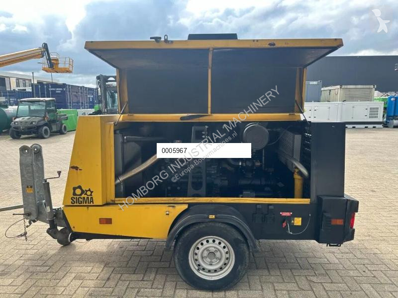 Entreprenørmaskiner Kaeser M80 Kubota 8.1 m3 /...