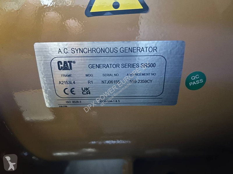 آلة لمواقع البناء Caterpillar DE110GC - 110 kVA...