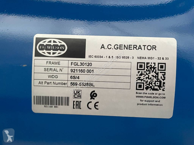 Material de obra FG Wilson P220-3 - 220 kVA...