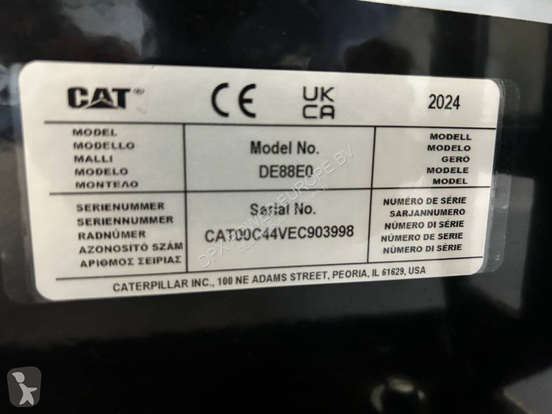 Material de obra Caterpillar DE88E0 - 88 kVA...