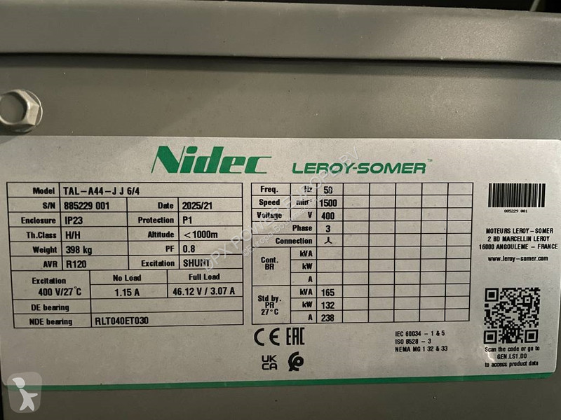 Stavebný stroj Hyundai P086TI-1 - 165 kVA...
