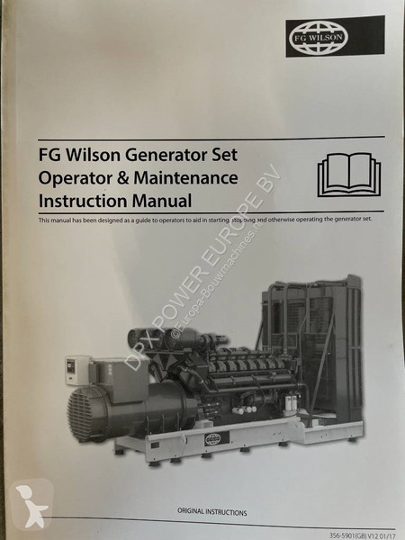 Stavebný stroj FG Wilson P2500-1E - 2500 kVA...