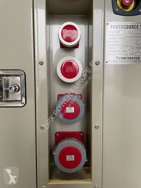 Stavebný stroj Cummins 6BTAA5.9-G12 - 165 kVA...