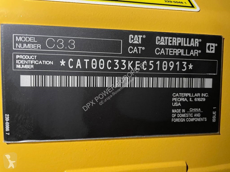 Stavebný stroj Caterpillar DE50E0 - 50 kVA...