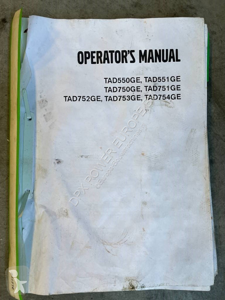 Volvo TAD751GE - 165 kVA generator - DPX-12656...