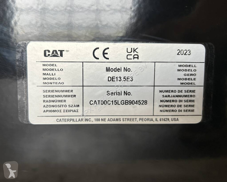 آلة لمواقع البناء Caterpillar DE13.5E3 - 13.5...