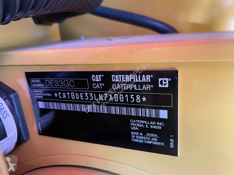 آلة لمواقع البناء Caterpillar DE33GC - 33 kVA...
